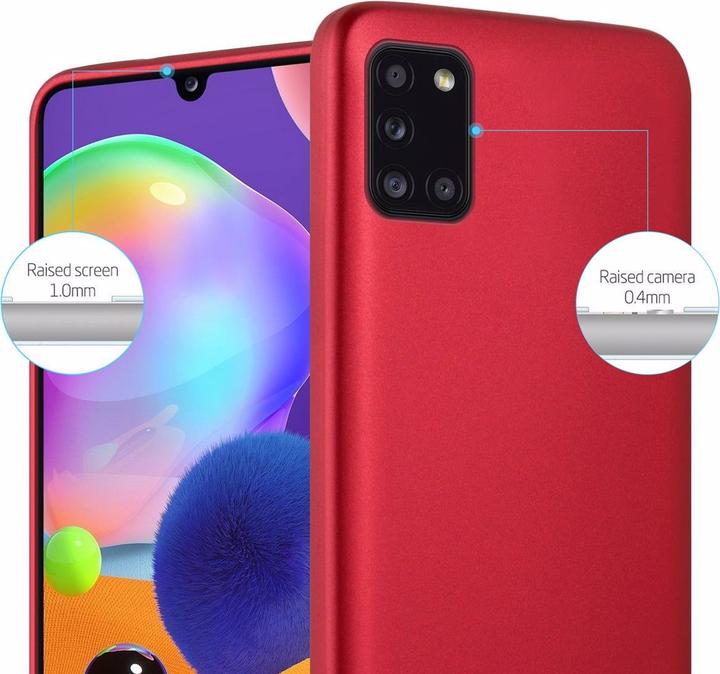 Image du produit Cadorabo Couverture métallique mate TPU (Samsung Galaxy A31)