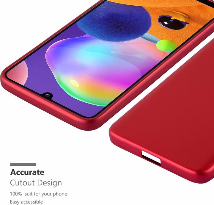 Image du produit Cadorabo Couverture métallique mate TPU (Samsung Galaxy A31)