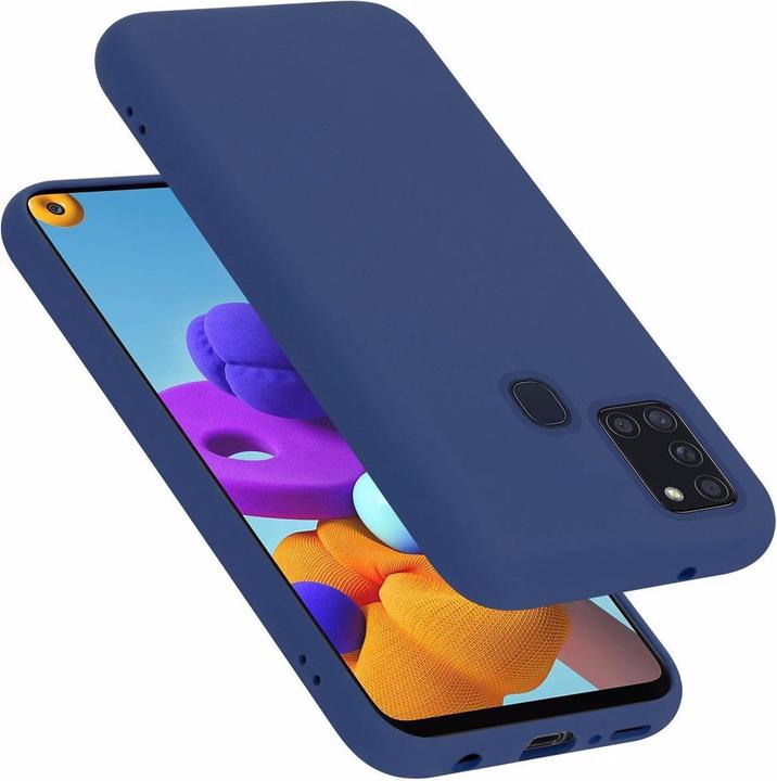 Immagine prodotto Cadorabo Copertura della cassa del silicone liquido TPU (Samsung Galaxy A21s)