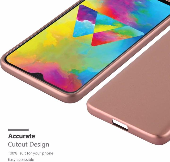 Productafbeelding Cadorabo TPU Matte Metallic hoes (Samsung Galaxy M21, Samsung Galaxy M30)