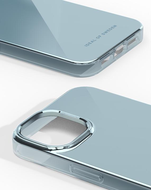 Immagine prodotto iDeal Of Sweden Custodia trasparente per iPhone 15, blu cielo a specchio (Apple iPhone 15)