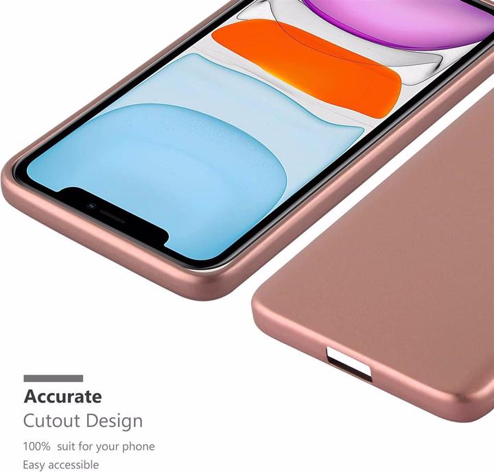 Actual product image Cadorabo TPU Matt Metallic Cover (Apple iPhone 11)