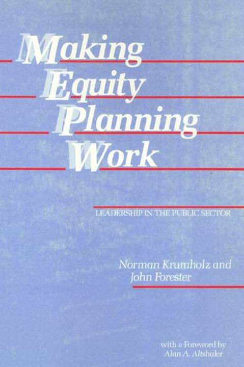 Produktbild Making Equity Planning Work (Englisch, Norman Krumholz, 1990)