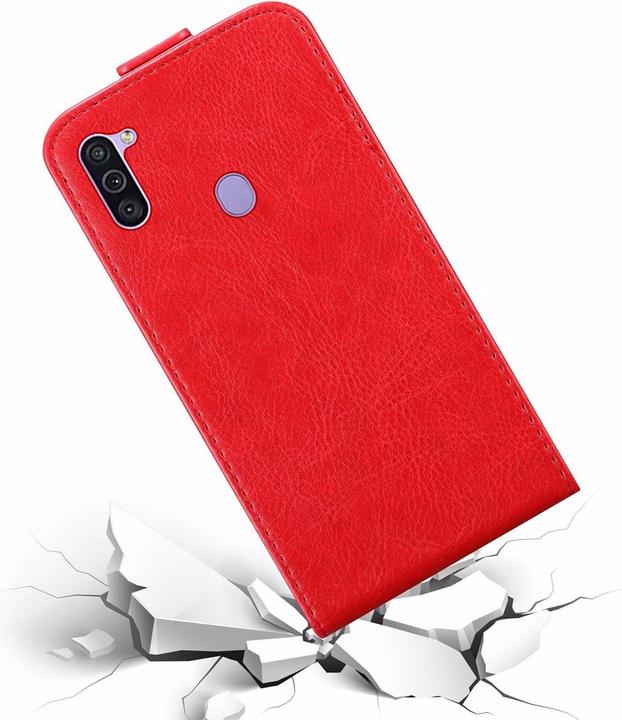 Actual product image Cadorabo Flip like Invis Cover (Samsung Galaxy M11, Samsung Galaxy A11)
