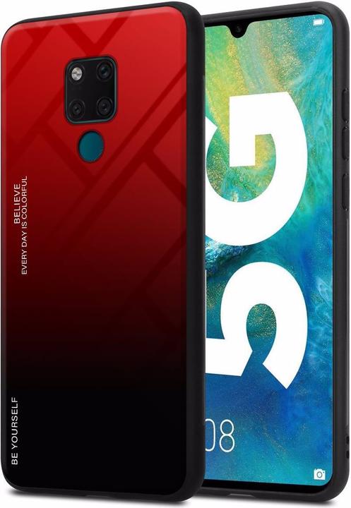 Productafbeelding Cadorabo TPU 2 kleuren glasdekking (Huawei Mate 20)