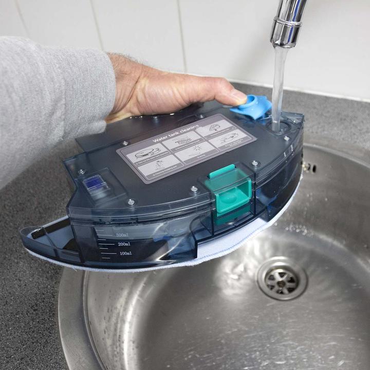 Produktbild Nedis WIFIVCL001CBK- Robotický Vysavač | Laserová navigace | Wi-Fi | Kapacita Sběrné Nádrže: 0.6 l (Saugwischroboter)