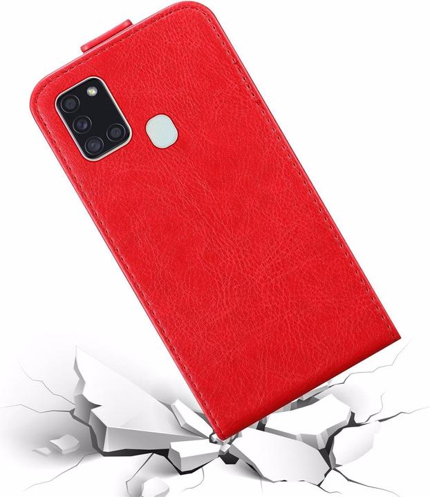 Actual product image Cadorabo Flip like Invis Cover (Samsung Galaxy A21s)