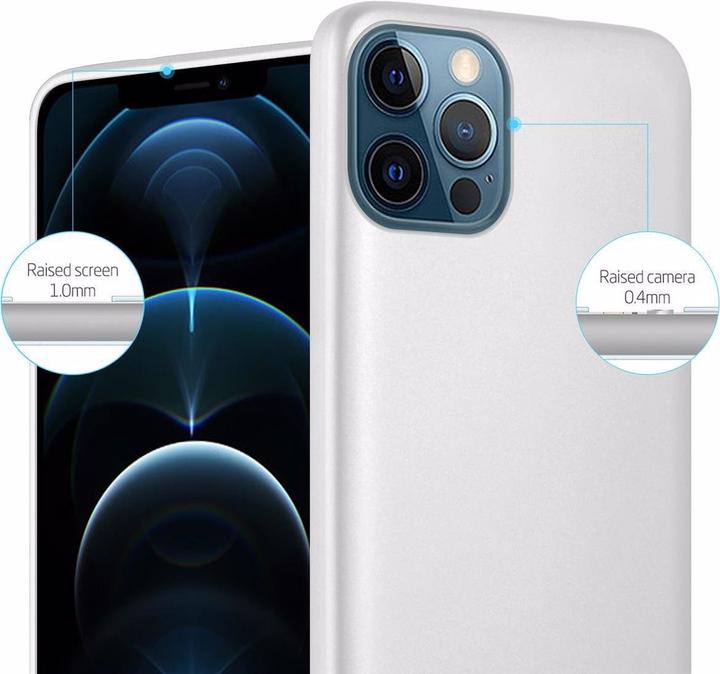 Productafbeelding Cadorabo TPU Matte Metallic hoes (Realme 12 Pro+, Apple iPhone 12)