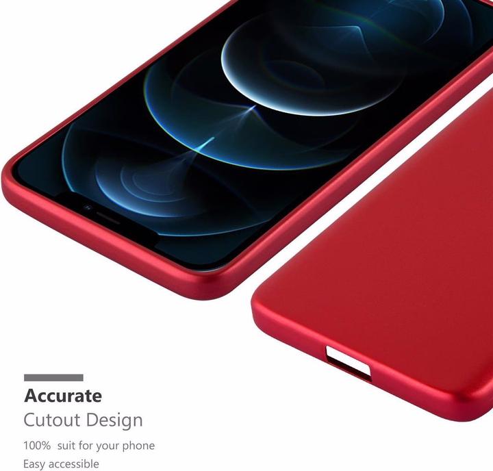 Actual product image Cadorabo TPU Matt Metallic Cover (Apple iPhone 12 Pro Max)