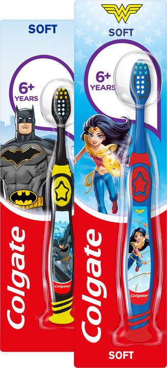 Immagine prodotto Colgate Wonder Woman / Batman 6+ anni Morbido (Morbido, 1 x)