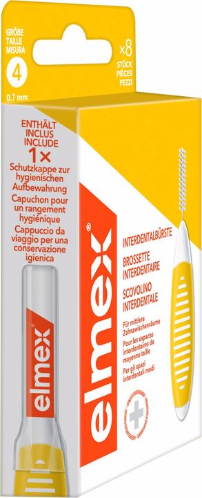 Produktbild Elmex Gelb, Grösse 4 (8 x, 4 mm)