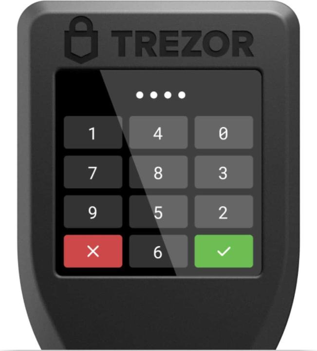 Immagine prodotto Trezor Modello T (Ethereum Classic, Litecoin, Bitcoin)
