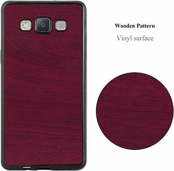 Produktbild Cadorabo TPU Wooden Cover (Samsung Galaxy A3)