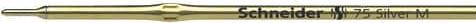 Immagine prodotto Schneider Refill a sfera Express 75 Larghezza del tratto: 0,6 mm Colore di scrittura: argento (Unità di ricarica, Argento, 0.60 mm)