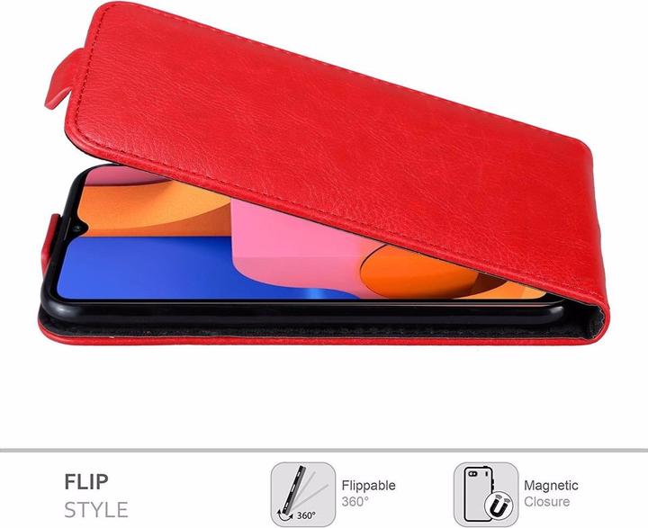 Actual product image Cadorabo Flip like Invis Cover (Samsung Galaxy A20s)