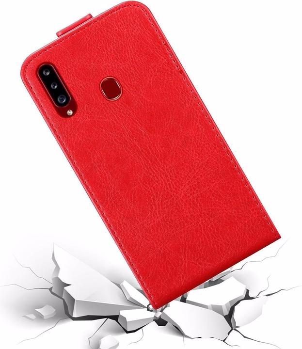 Actual product image Cadorabo Flip like Invis Cover (Samsung Galaxy A20s)