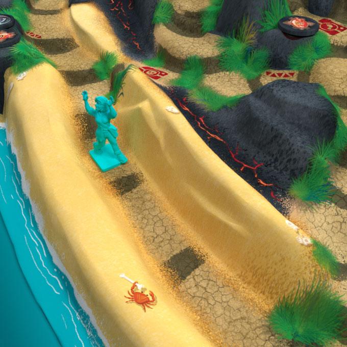 Produktbild Restoration Games Fireball Island : Der Fluch des Vul-Khan (Deutsch)
