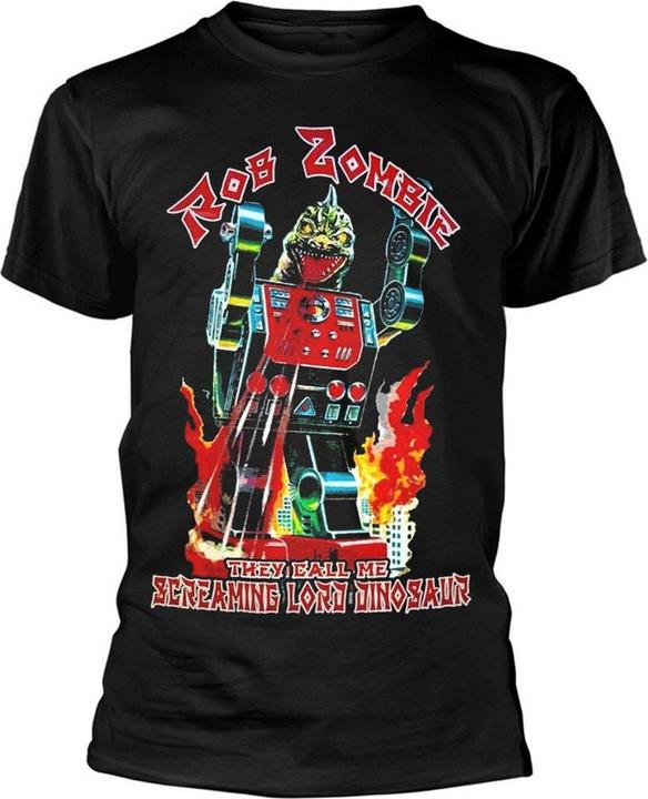 Immagine prodotto Rob Zombie Lord Dinosaur Maglietta Adulto Unisex (XXL)