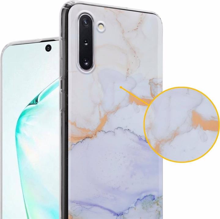Produktbild Cadorabo IMD TPU Bunter Marmor Cover (Samsung Galaxy Note 10)