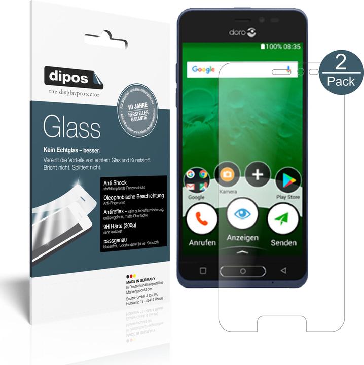 Actual product image Dipos Screen Protector Anti-Shock (1 Piece, Doro 8035)
