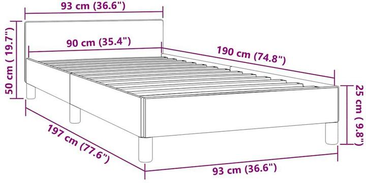 Immagine prodotto VidaXL Tiffi (90 x 190 cm)