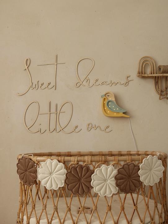 Image du produit Cut it now Schriftzug aus Holz "Sweet dreams little one"