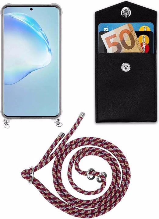 Produktbild Cadorabo TPU Handy Kette SILBER Cover