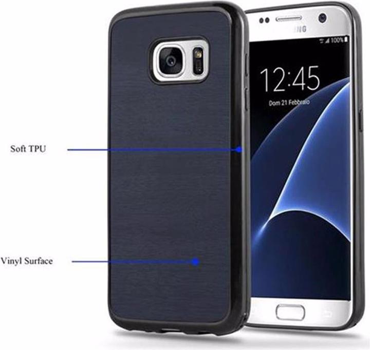 Produktbild Cadorabo TPU Wooden Cover (Samsung Galaxy S7)