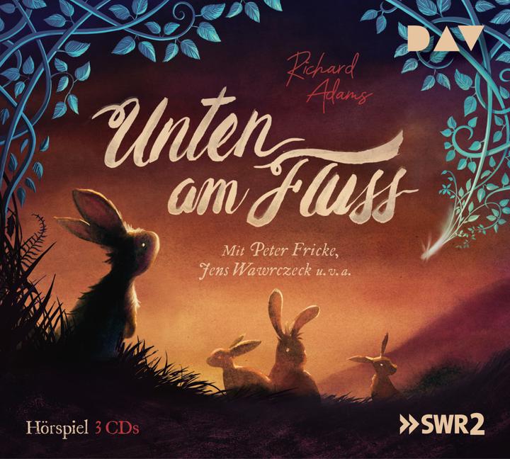 Produktbild Unten am Fluss (Richard Adams, Peter Fricke, Peter Strohm, Sophie Rois, Jens Wawrczeck, Leonhard Koppelmann, Mark Ginzler, Deutsch)