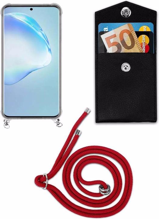 Produktbild Cadorabo TPU Handy Kette SILBER Cover