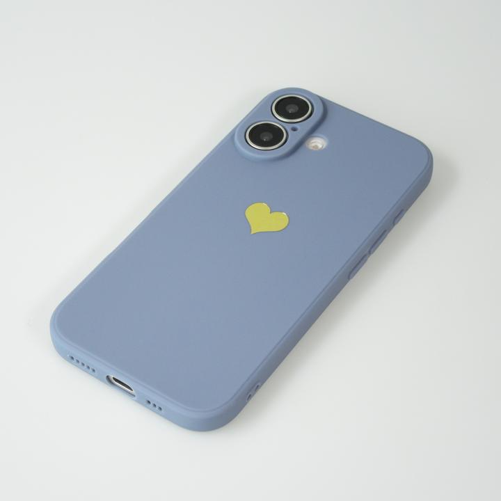 Immagine prodotto PhoneLook Cover Tappetino in silicone Cuore oro (Apple iPhone 16 Plus)