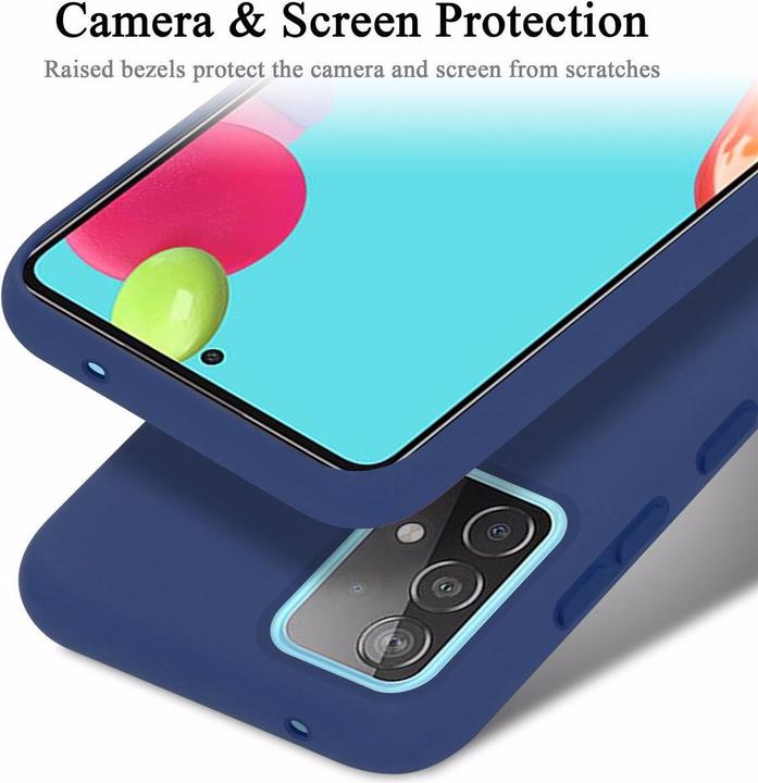 Immagine prodotto Cadorabo Copertura della cassa del silicone liquido TPU (Samsung Galaxy A52 5G)