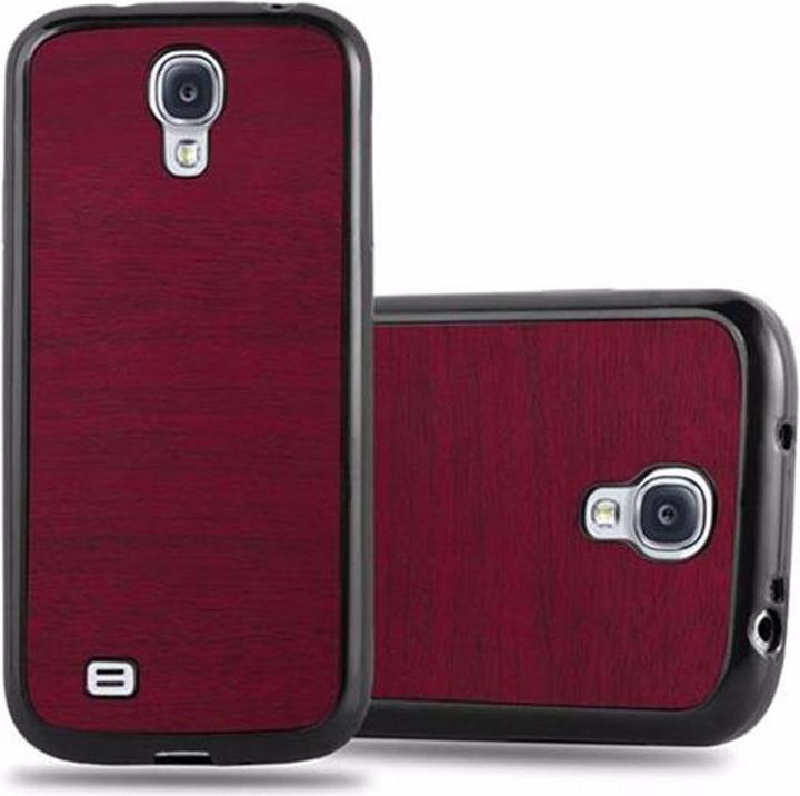 Actual product image Cadorabo TPU Wooden Cover (Samsung Galaxy S4)