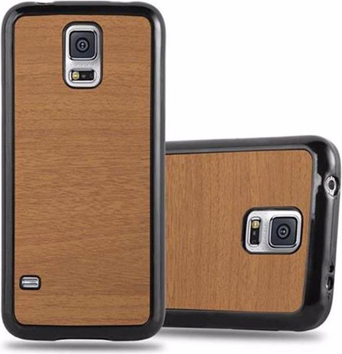 Immagine prodotto Cadorabo Copertura in legno TPU (Samsung Galaxy S5, Samsung Galaxy S5 Neo)