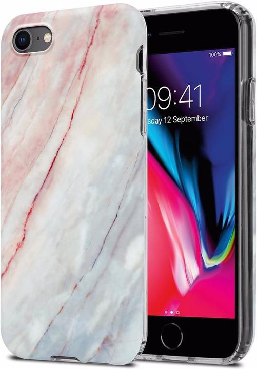 Produktbild Cadorabo IMD TPU Bunter Marmor Cover (Apple iPhone 7, Apple iPhone SE (2nd Gen))