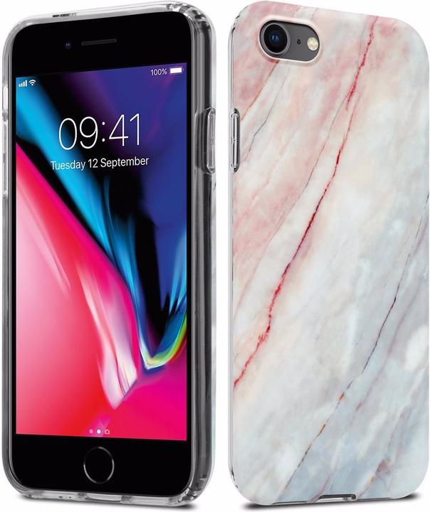 Produktbild Cadorabo IMD TPU Bunter Marmor Cover (Apple iPhone 7, Apple iPhone SE (2nd Gen))