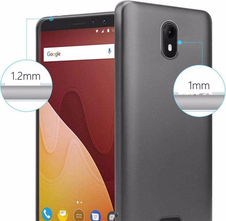 Productafbeelding Cadorabo TPU Matte Metallic hoes (Wiko View Go)