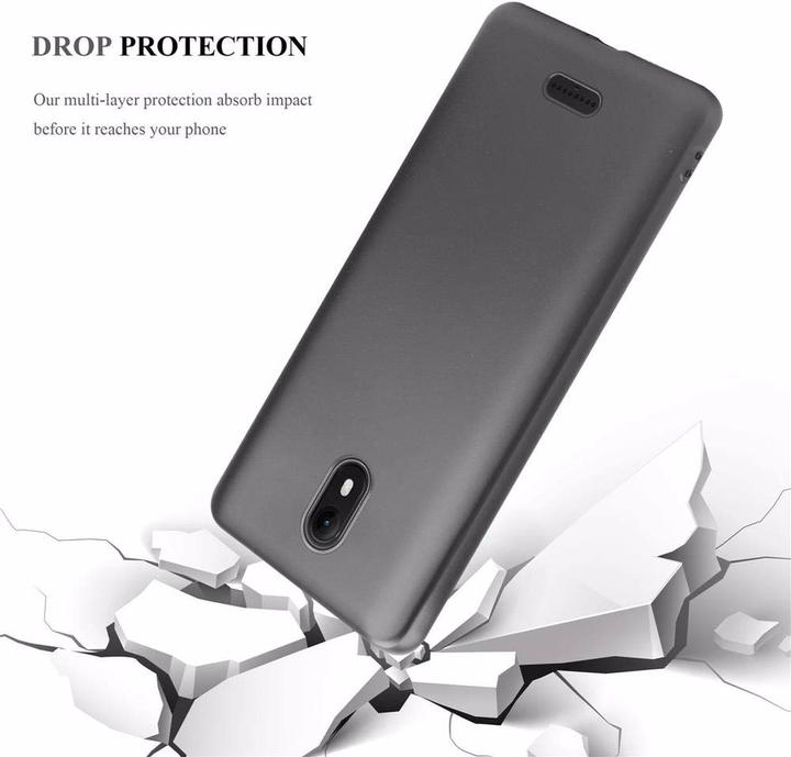 Productafbeelding Cadorabo TPU Matte Metallic hoes (Wiko View Go)