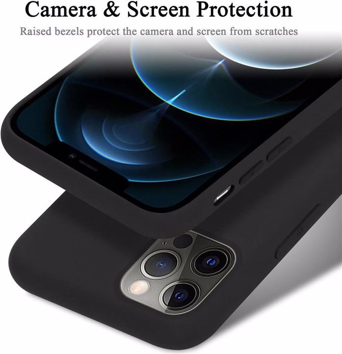Immagine prodotto Cadorabo Copertura della cassa del silicone liquido TPU (Apple iPhone 12 Pro Max)