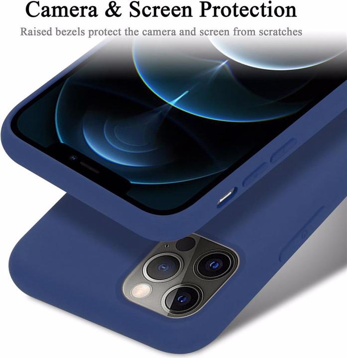 Immagine prodotto Cadorabo Copertura della cassa del silicone liquido TPU (Apple iPhone 12 Pro Max)