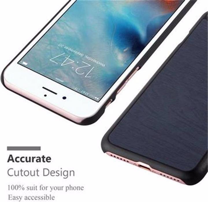 Image du produit Cadorabo Couverture en bois TPU (Apple iPhone 7, Apple iPhone SE (2ème génération))