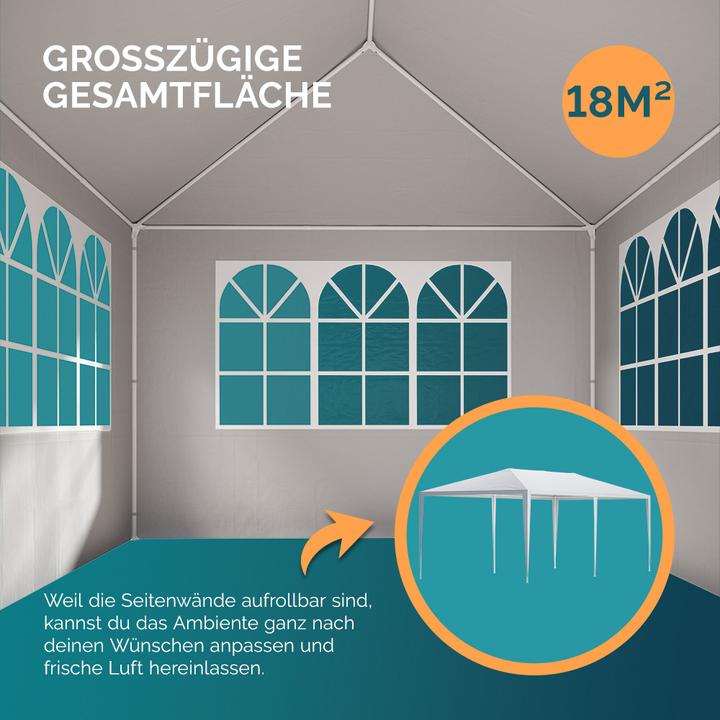 Actual product image Casaria Marquee (600 cm, 300 cm)
