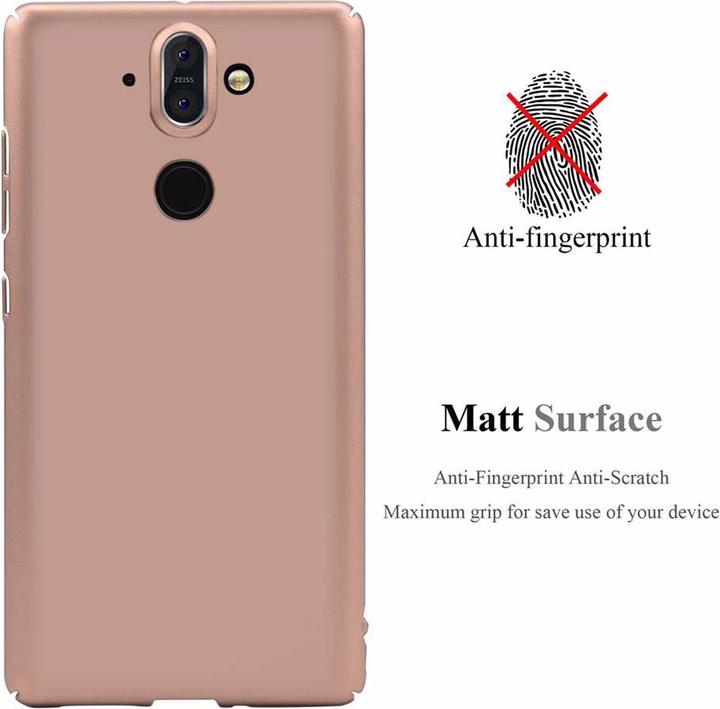 Image du produit Cadorabo Hard Cover Couverture métallique mate (Nokia 8 Sirocco)