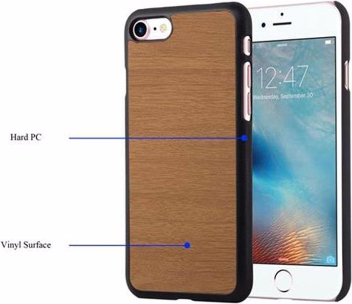 Image du produit Cadorabo Couverture en bois TPU (Apple iPhone 7, Apple iPhone SE (2ème génération))