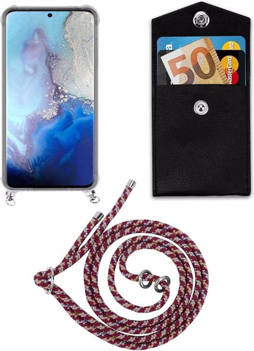 Produktbild Cadorabo TPU Handy Kette SILBER Cover