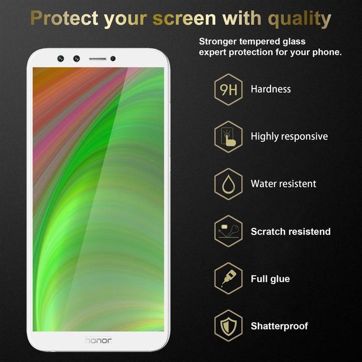 Image du produit Cadorabo Verre de protection d'écran plein écran (3 pièce(s), Honor 9 Lite)