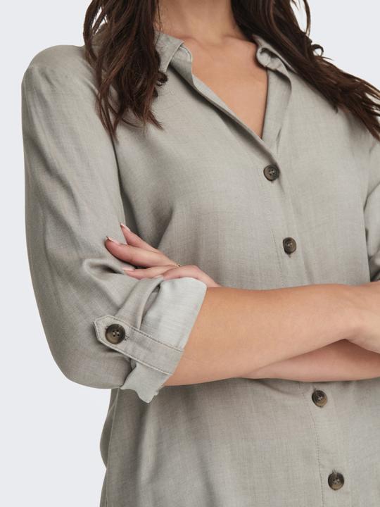 Immagine prodotto JdY Vestibilità ampia Collo a camicia Polsini risvoltati Taglio voluminoso delle maniche Top a camicia (M)