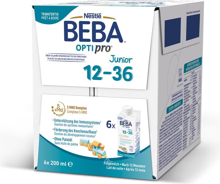 Actual product image Beba Optipro Junior 12-36 (218.50 g, from 12 m.)