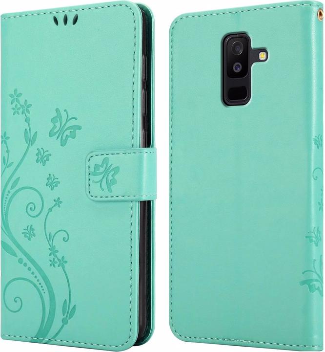 Image du produit Cadorabo Couverture du livre de fleurs (Samsung Galaxy A6+)