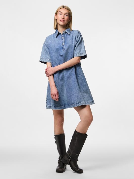 Produktbild Pieces Pckenya Ss A-Shape Denim Dress Noos Bc (XS)